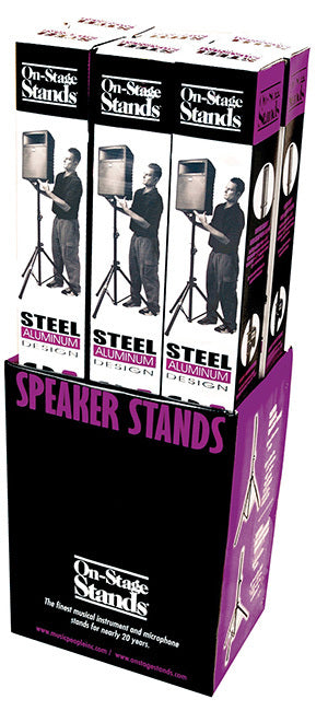 On Stage OSSS7761B All Aluminium Speaker Stand with Reversible Upper Shaft