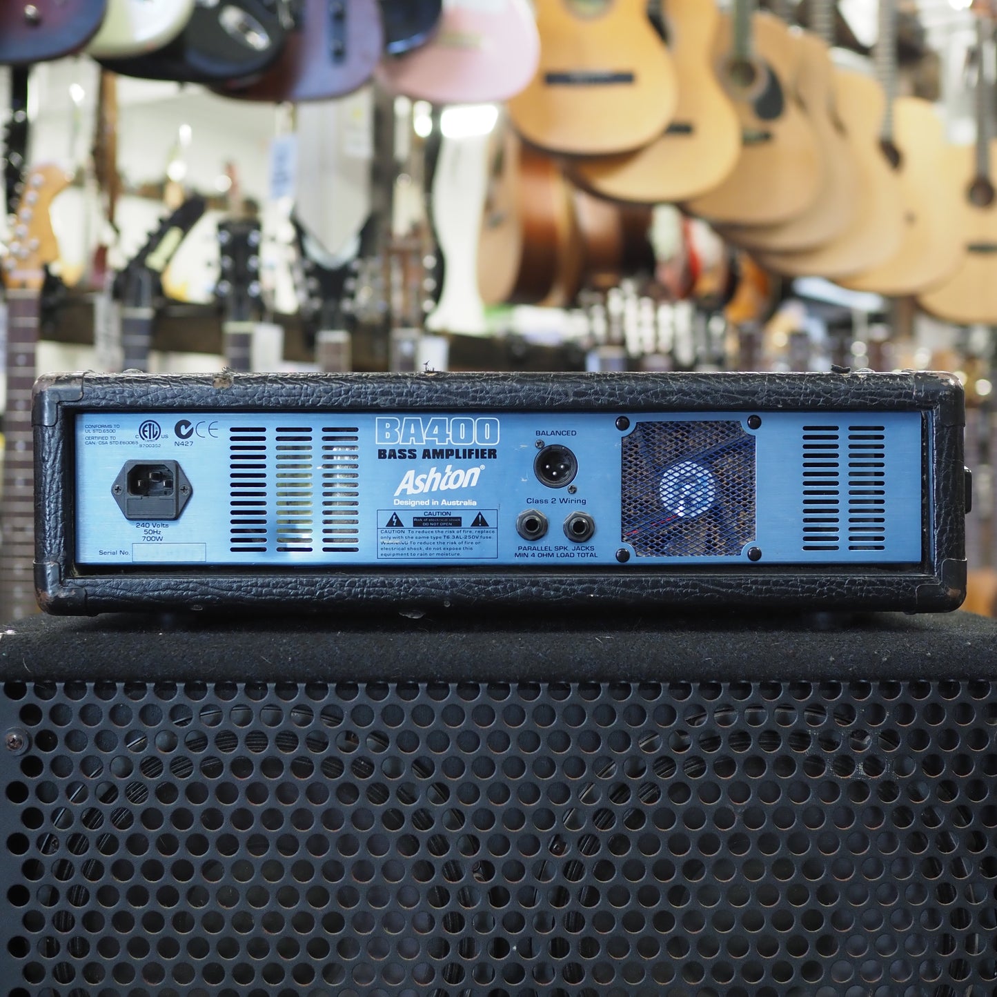 Ashton BA400 Bass Amplifier Head