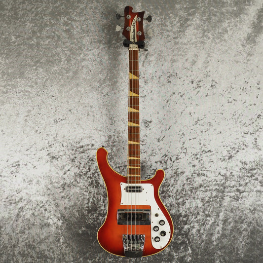 1972 Rickenbacker 4001 Bass Guitar in Fireglo