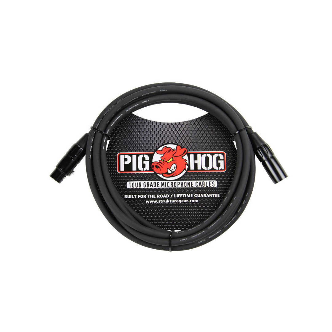 Pig Hog PHM15 8mm Mic Cable, 15ft XLR