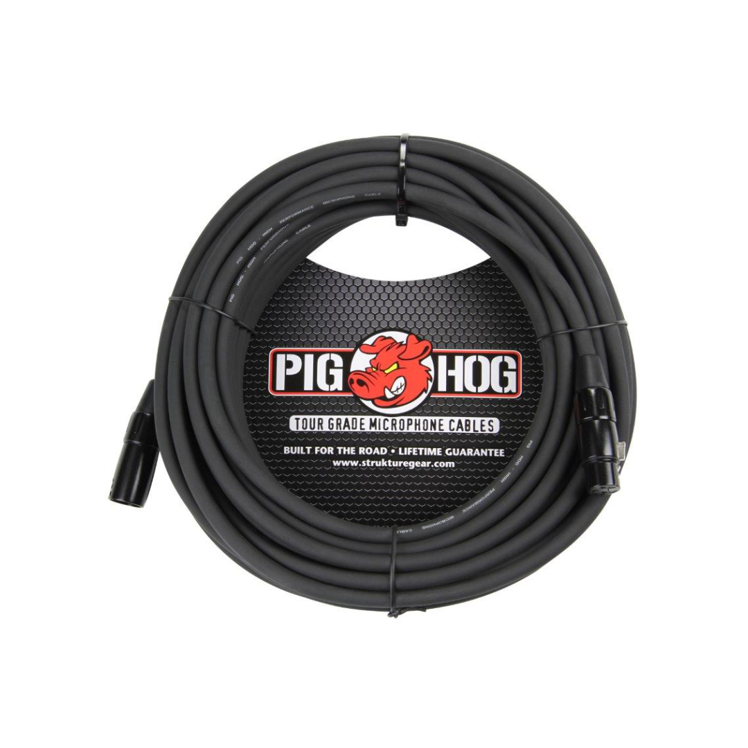 Pig Hog PHM50 8mm Mic Cable, 50ft XLR