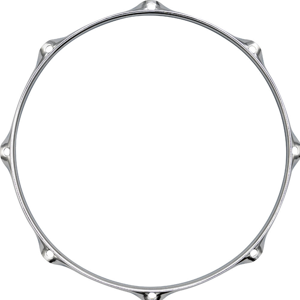 Dixon 12" Chrome Plated, 2.3mm Batter Side Steel Hoop with 8 Ears (Pk-1)