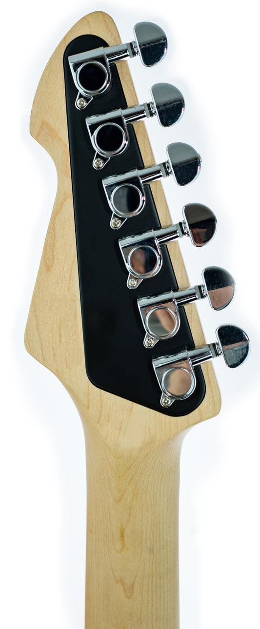 Peavey PVRAPCUSBLK Raptor Custom Series Electric Guitar in Black (3SC)