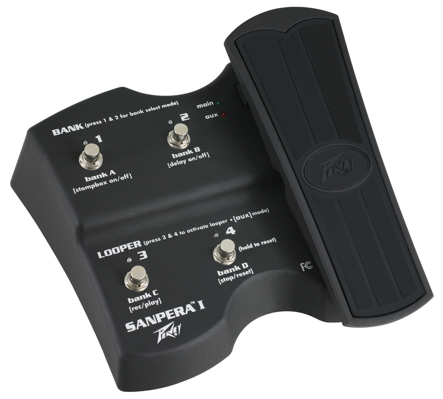 Peavey PVSANPERA1 Vypyr VIP Series "Sanpera I" Foot Controller Pedal for Vypyr VIP Amps