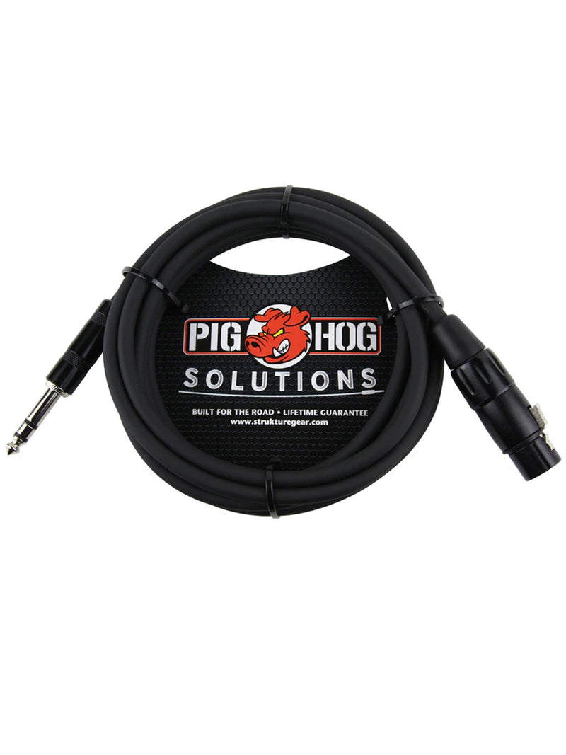 Pig Hog PX-TMXF20 20ft TRS(M)-XLR(F) Balanced Cable