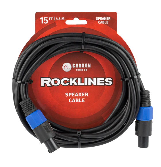Carson Rocklines RSN15 15ft Speaker Cable