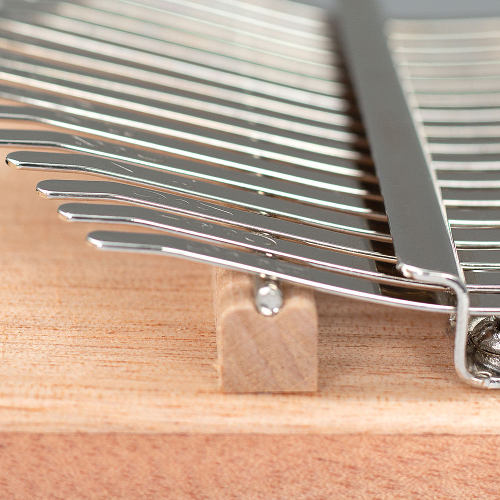Sela 17-Key Mahogany Kalimba Sound Effect in Natural