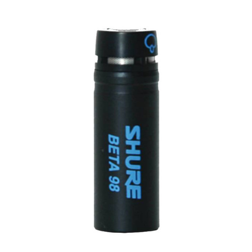 Shure BETA98S Mini Condenser Instrument Microphone with Inline XLR Preamp