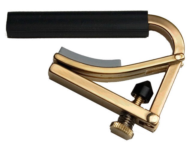 Shubb SHUBBC2B C2 Standard Original Nylon String Guitar Capo in Brass