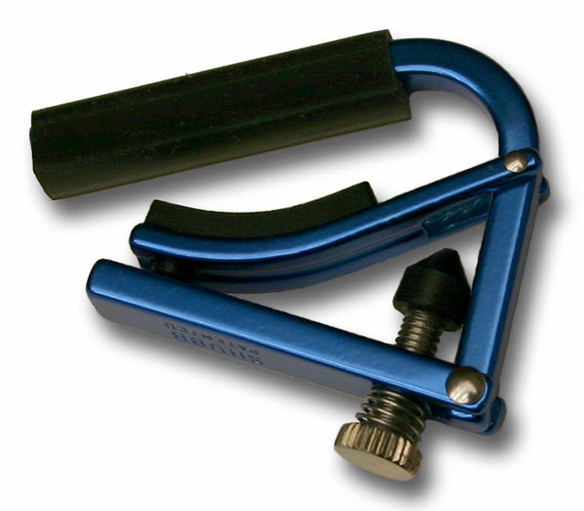 Shubb SHUBBL9BLUE Lite Ukulele Capo in Metallic Blue Finish