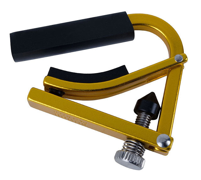 Shubb SHUBBL9GOLD Lite Ukulele Capo in Metallic Gold Finish