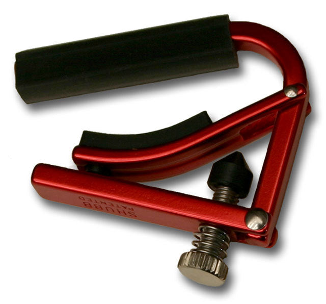Shubb SHUBBL9RED Lite Ukulele Capo in Metallic Red Finish