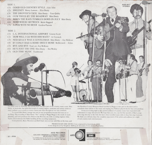 Slim Dusty - Live At Wagga Wagga (Vinyl, LP, Album, Stereo)