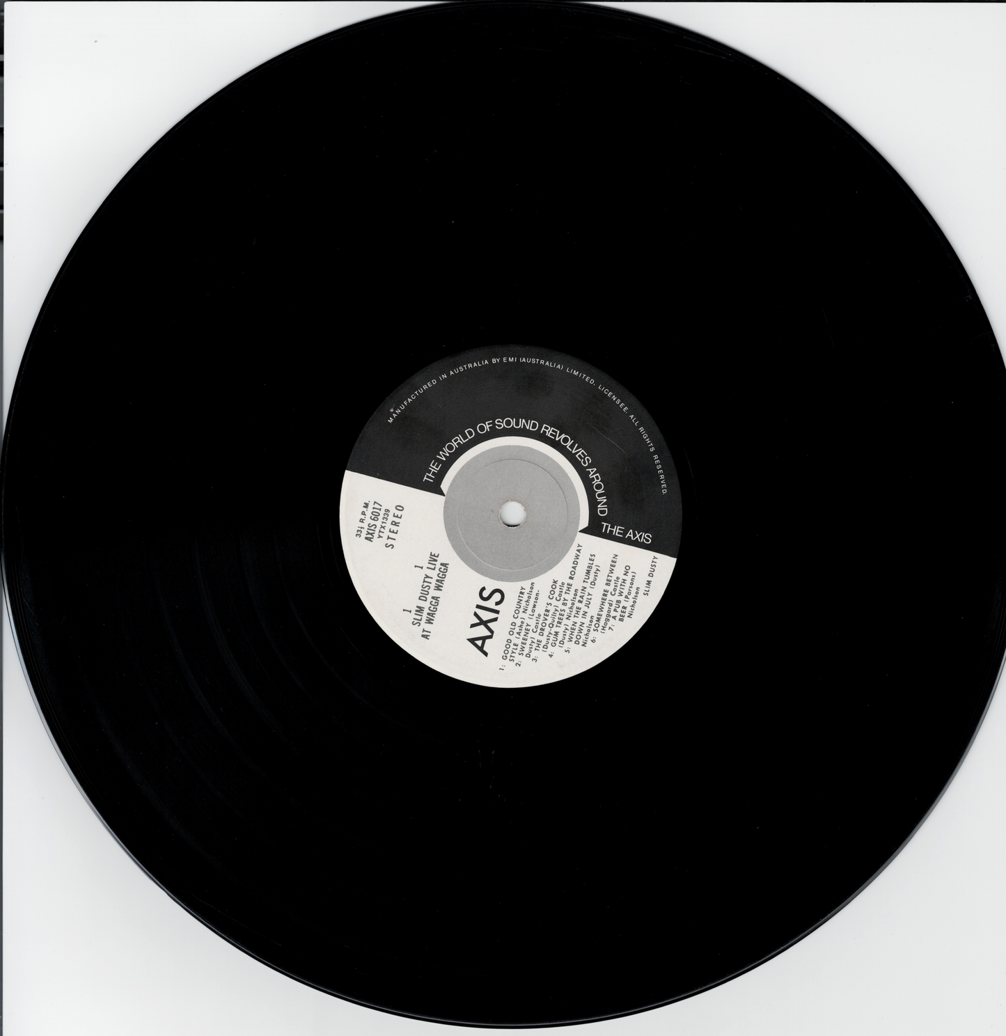 Slim Dusty - Live At Wagga Wagga (Vinyl, LP, Album, Stereo)