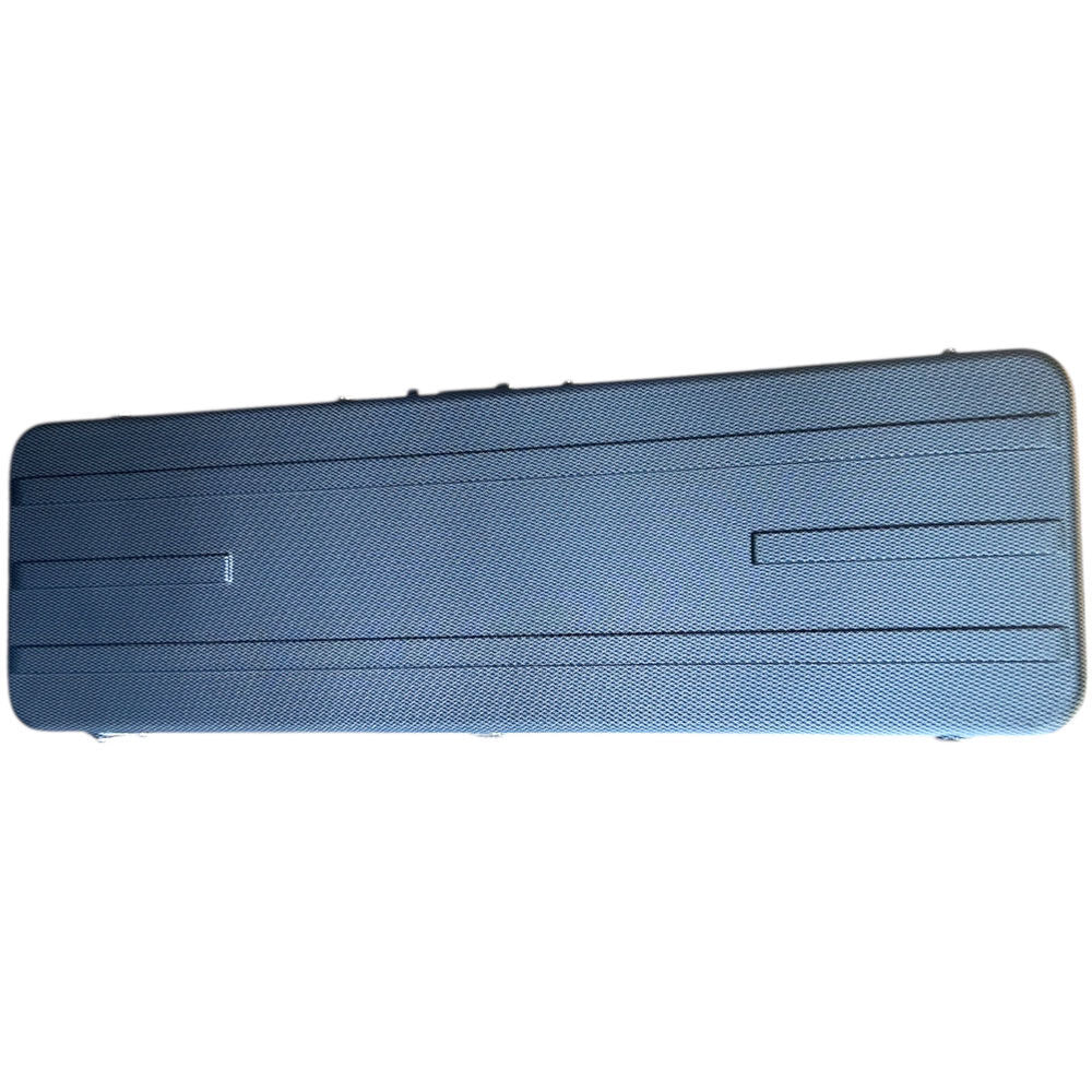 Torque Deluxe ABS Rectangular Electric Bass Guitar Case in Light Grey Finish