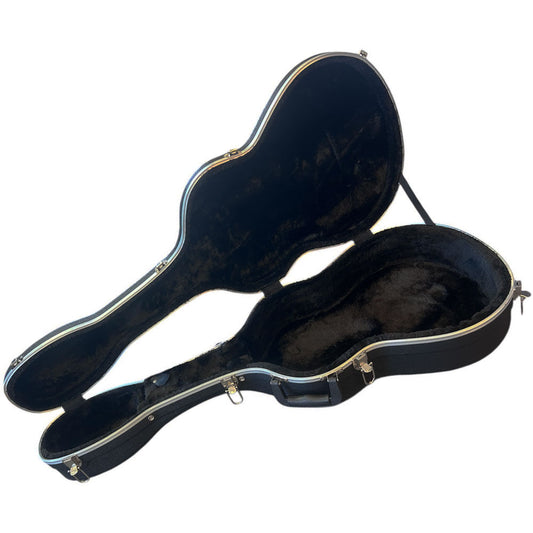 Torque TCC501NBK Deluxe Shaped ABS Classical Guitar Case in Black Finish