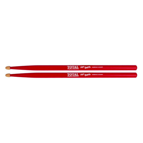 Total Percussion Hot Shot THSRD Red Junior Drumsticks