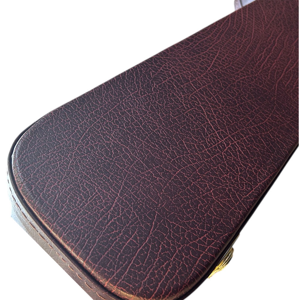 Torque TJC501MGBR Wooden Archtop Jumbo Acoustic Guitar Case in Brown Finish