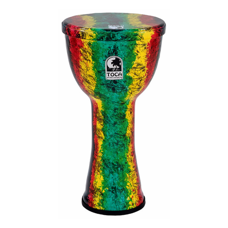 Toca Lightweights Series Hand Drum 10" in Rasta