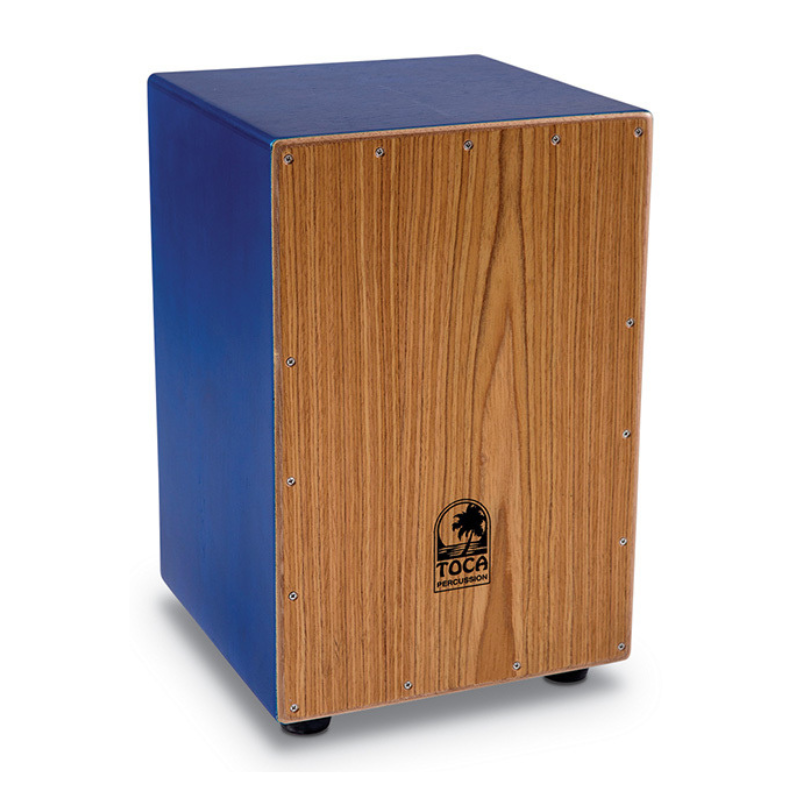 Toca Colorsound Cajon Series Wooden Cajon in Blue