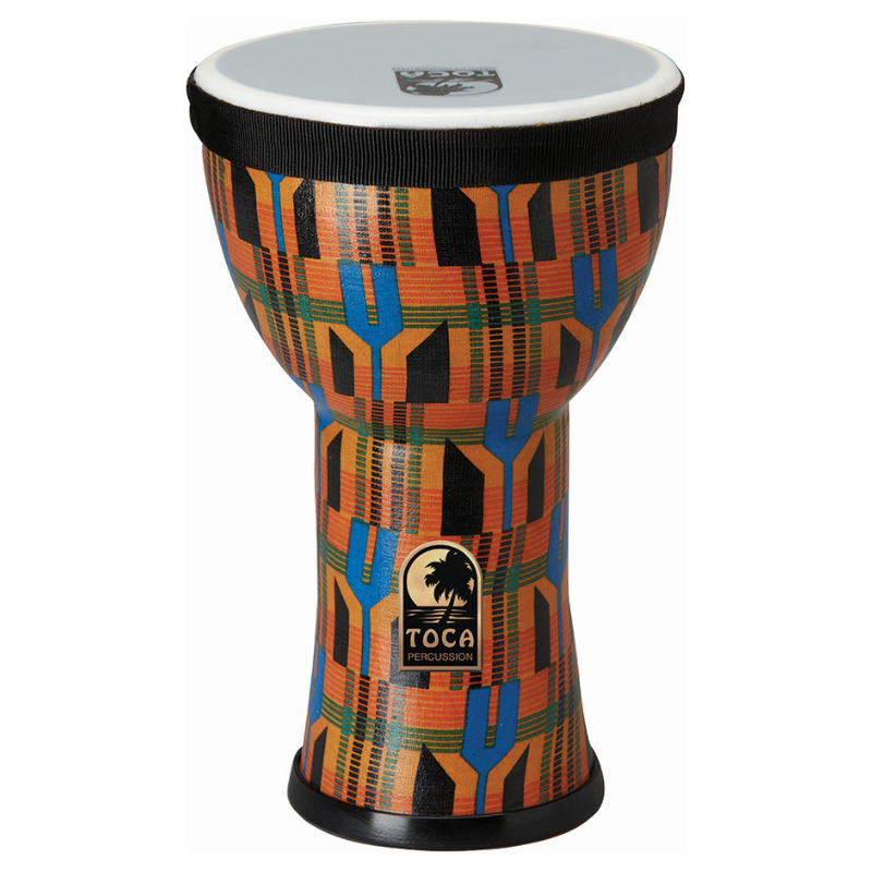 Toca Freestyle 2 Series Doumbek 6" in Kente Cloth