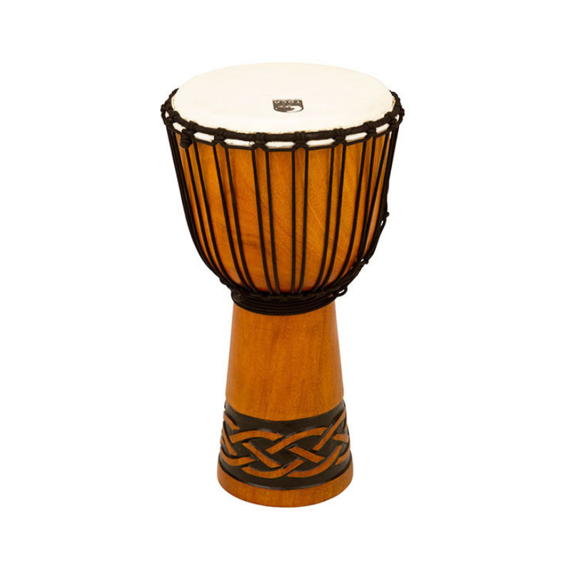 Toca Origins Series Wooden Djembe 10" Synthetic Head in Celtic Knot