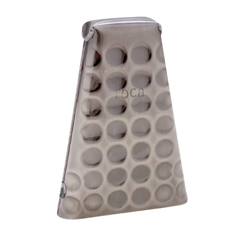 Toca Pro Line Hybrid Handheld Dual Surface Cowbell in Black Chrome