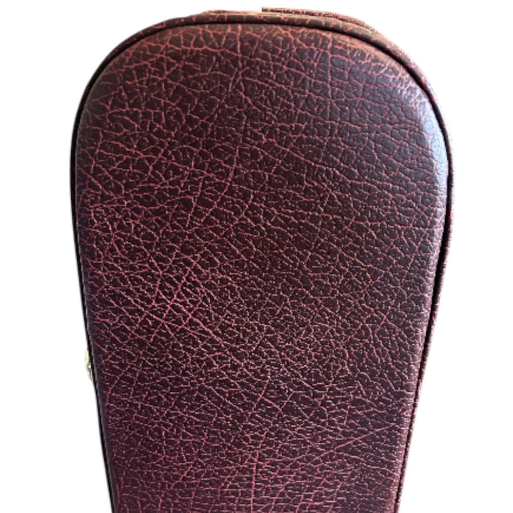 Torque TSG501MGBR Wooden Archtop SG-Style Electric Guitar Case in Brown Finish