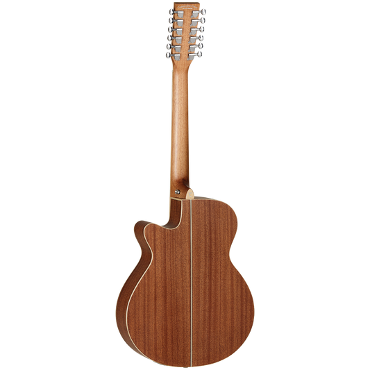 Tanglewood Winterleaf TW12CE 12-String Cutaway Super Folk Acoustic-Electric Guitar