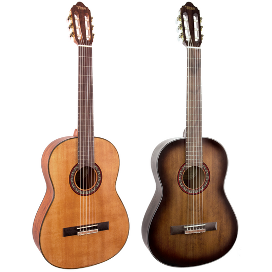 Valencia 400 Series 4/4 Nylon Classical Guitar (Assorted Colours)
