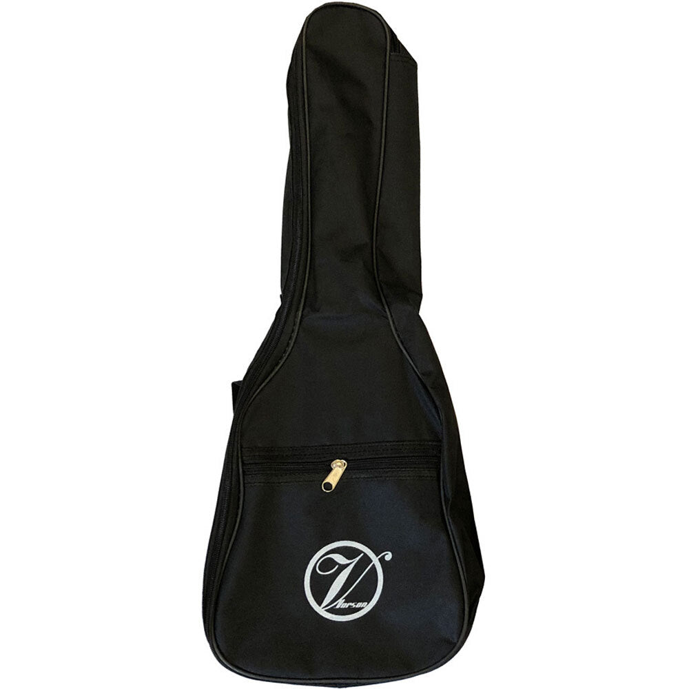 Vorson LP-Style Tenor-Scale Solid Body Electric Ukulele in Black