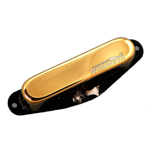 Wilkinson WVTNGD Vintage Covered Single Coil Pickup in Gold - Neck