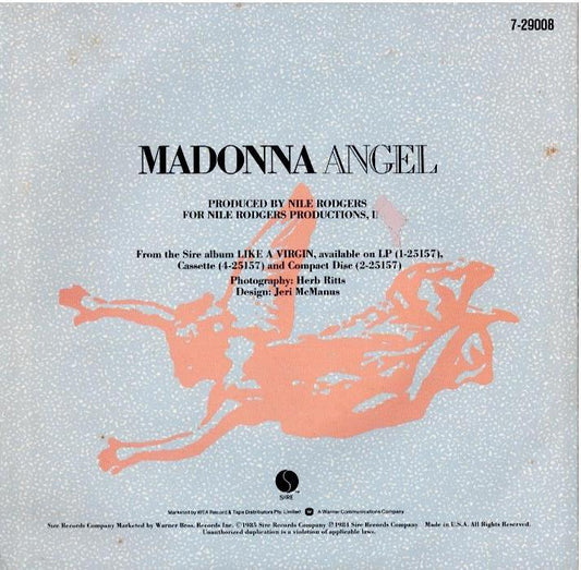 Madonna - Angel (Vinyl, 7", 45 RPM, Single)