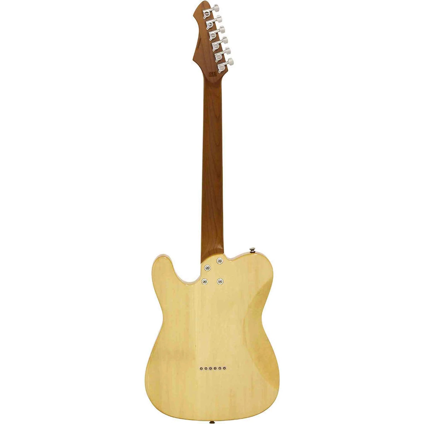 Aria 615-MK2 Nashville Electric Guitar in Black Diamond Gloss Finish