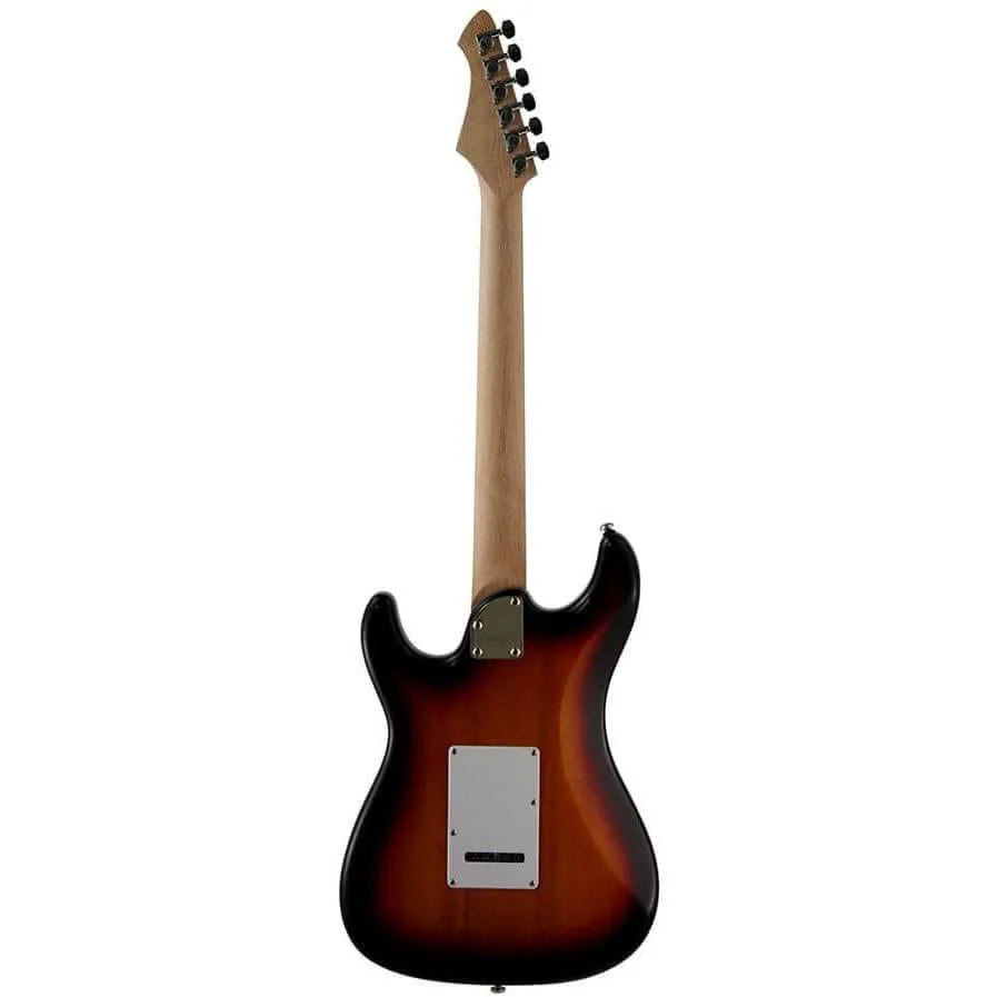 Aria 714-STD Series Electric Guitar in 3-Tone Sunburst