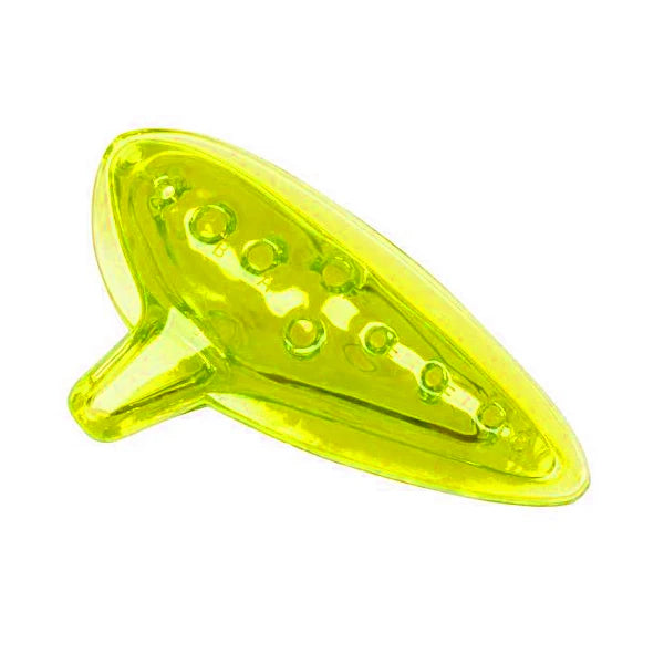 CPK ED422Y Transparent Yellow Plastic Ocarina