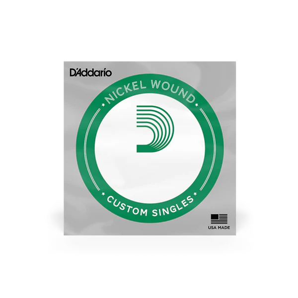 D'Addario XLB020P .020 Long Scale Steel Single Bass String