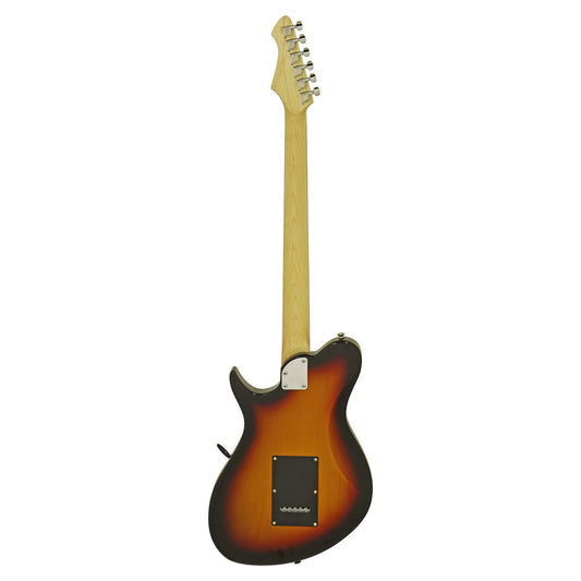 Aria Pro II J-B'Tone Baritone Electric Guitar in 3-Tone Sunburst Gloss