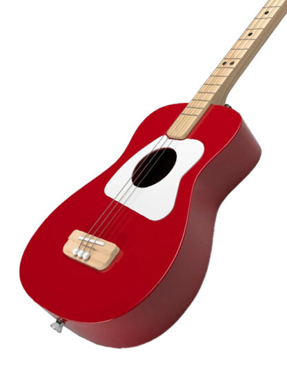 Loog LGPRCAR Kids Pro Acoustic Guitar in Red