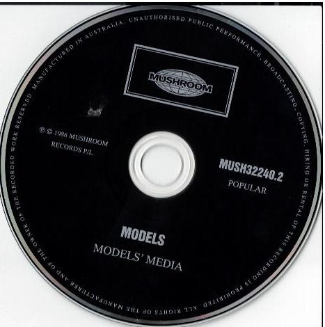 Models – Models' Media (CD, Album, Reissue)