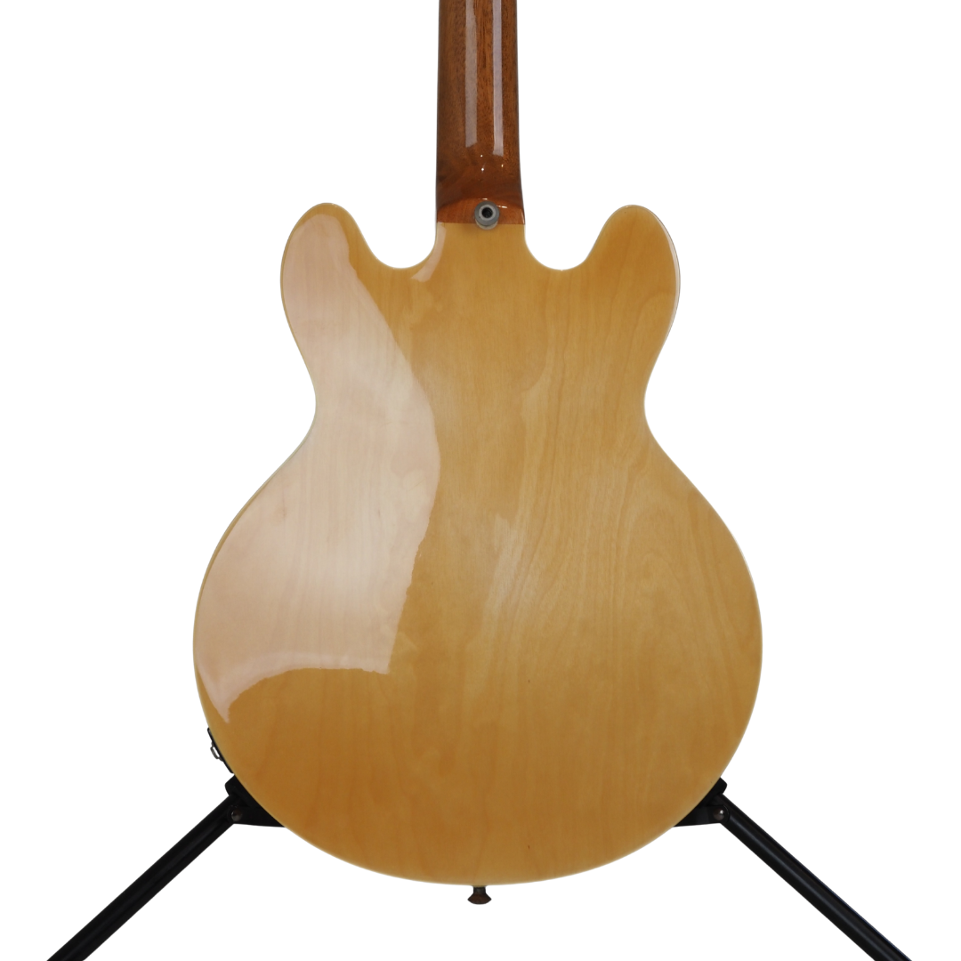 2012 Epiphone 339 Pro Hollow-Body Modified Electric Guitar in Natural FInish