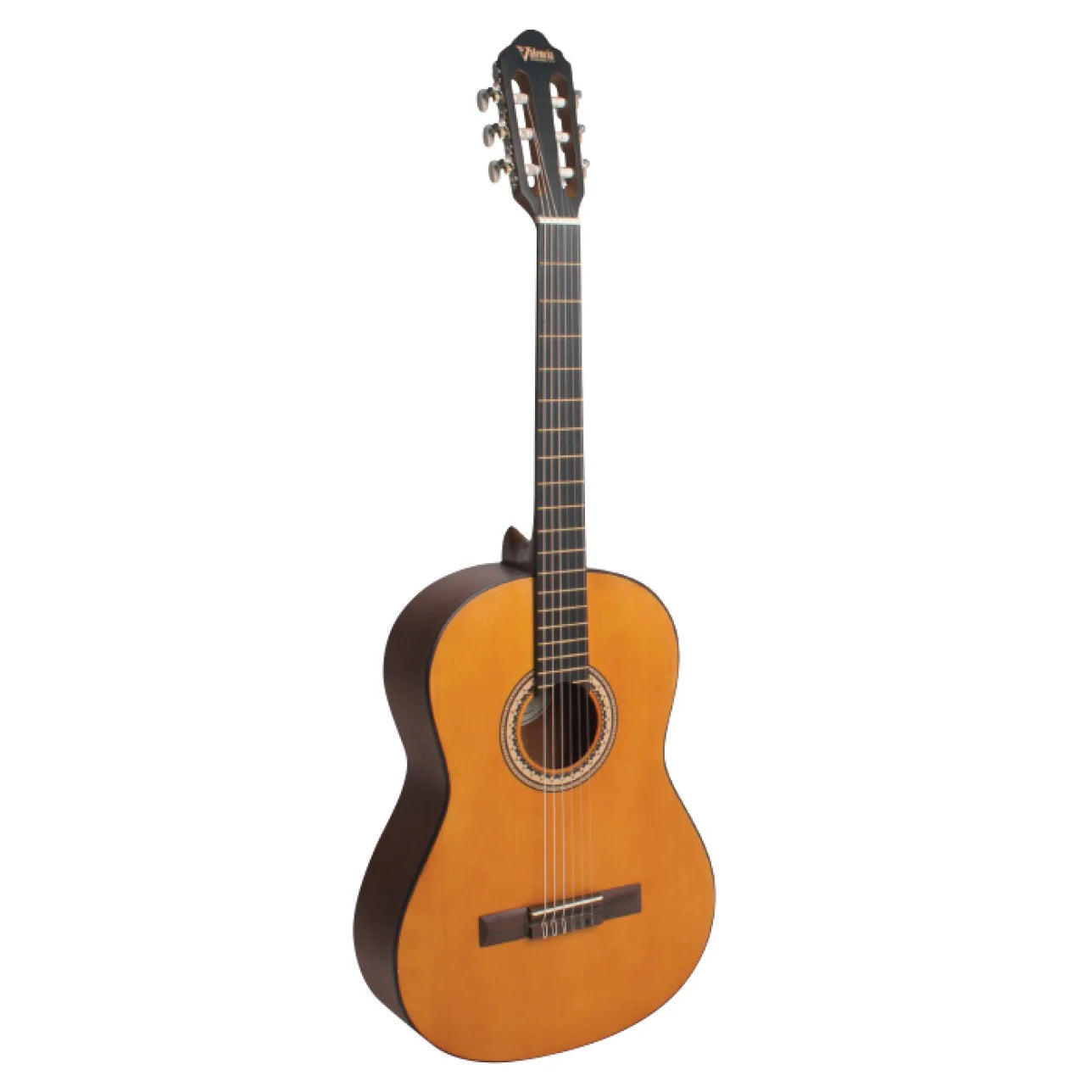 Valencia 200 Series VC202 1/2-Sized Right-Handed Classical Nylon Guitar in Antique Natural