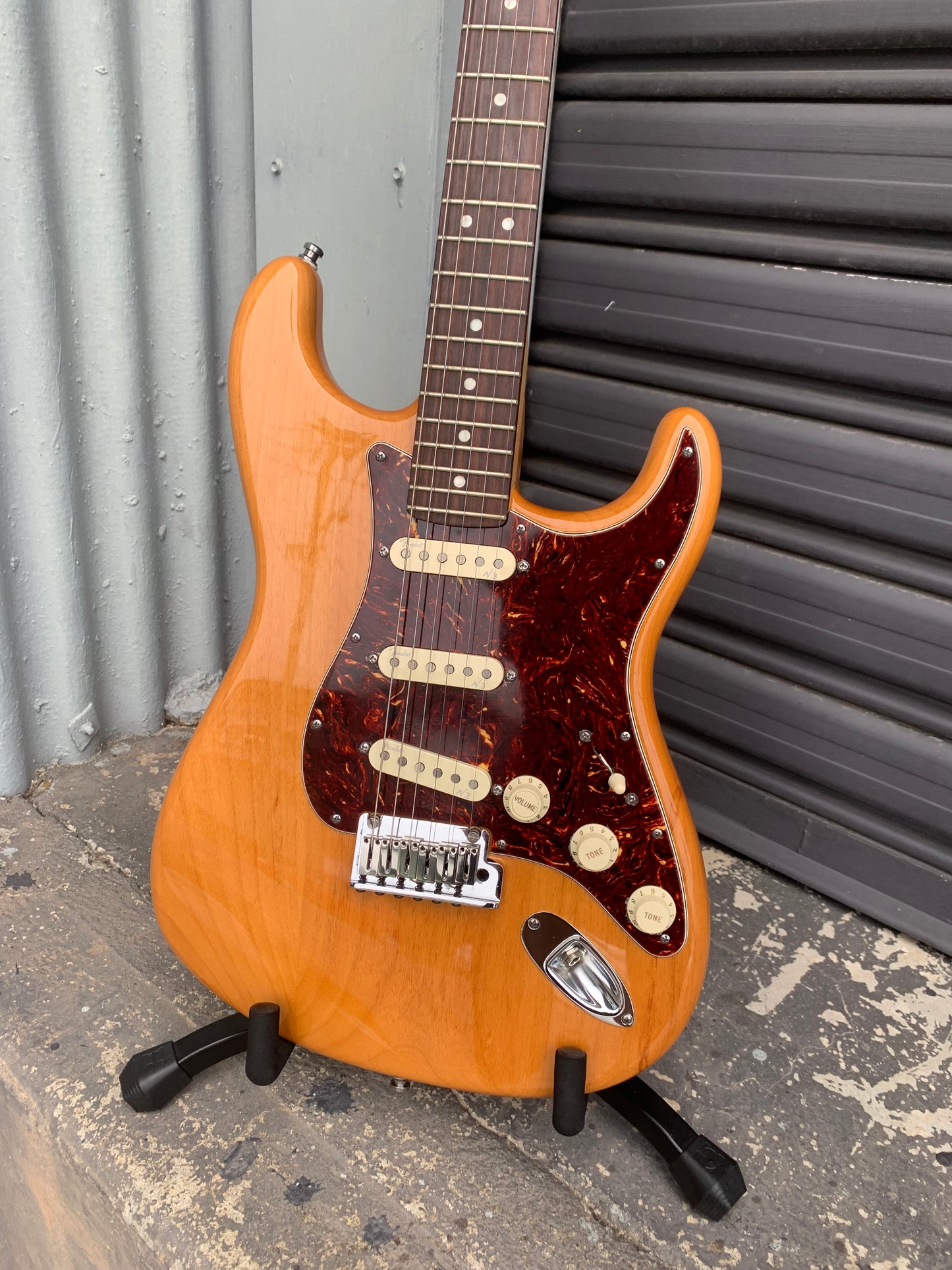 Fender U.S.A. Stratocaster Deluxe in Natural Ash