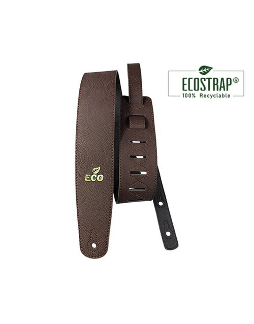 Basso Ecostrap Brown Vegan Leather Guitar Strap