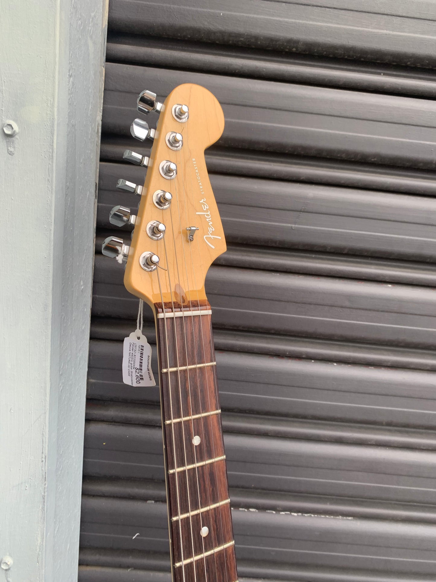 Fender U.S.A. Stratocaster Deluxe in Natural Ash
