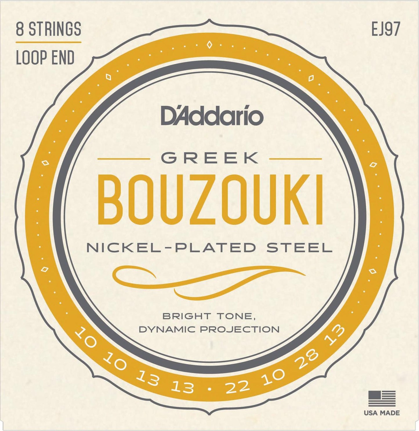 D'Addario EJ97 Greek Bazouki Strings (10-13)