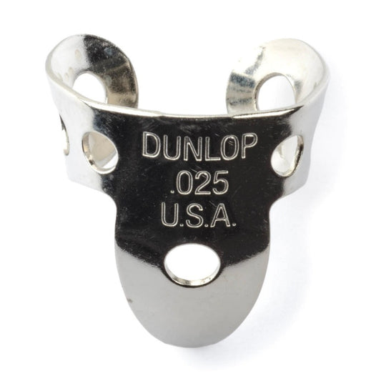 Dunlop JP500 Nickel Silver Finger Pick 0.25 Player Pack