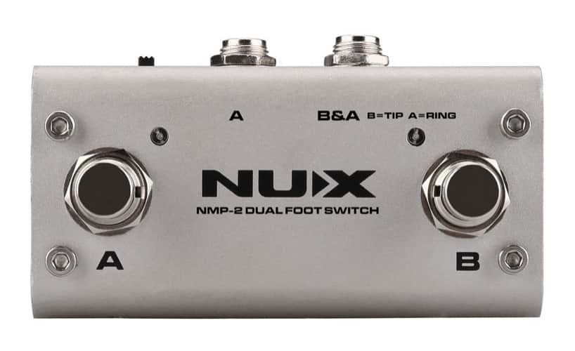 NUX NXLOOPCOREDLX Loop Core Deluxe Bundle Looper Effects Pedal and Footswitch