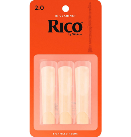 Rico Reeds - 3 Pack (Various Instruments and Strength)