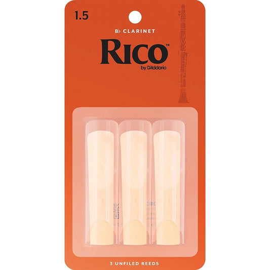 Rico Reeds (3 Pack) (Various Instruments and Strength)